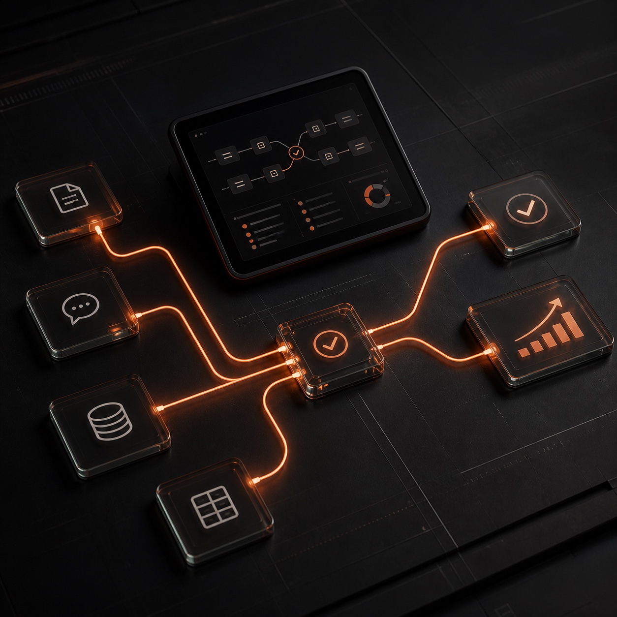 KI-Workflow strukturiert Kundenanfragen und löst nächste Schritte automatisch aus